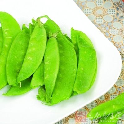 荷蘭豆的食療作用