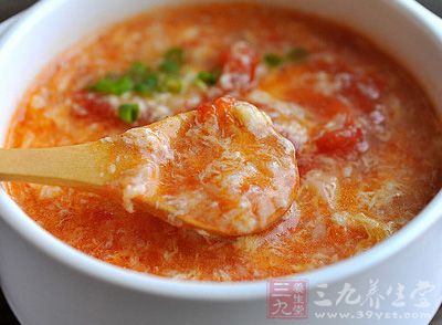 西紅柿雞蛋疙瘩湯的做法