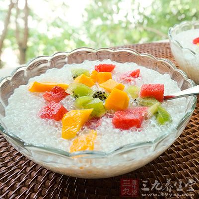 鼻子出血:推薦水果西米露 鼻子出血:推薦水果西米露
