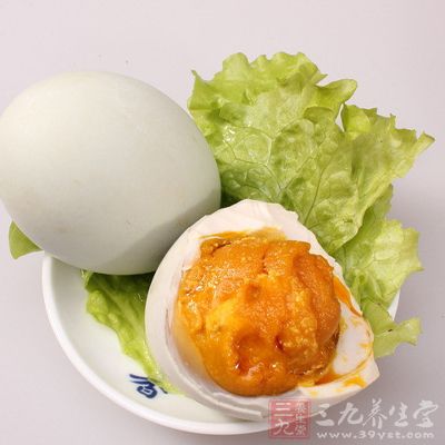 鴨蛋的食用禁忌