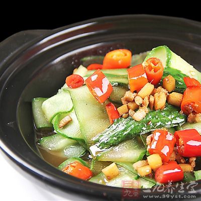 雞油黃瓜煲 雞油黃瓜煲