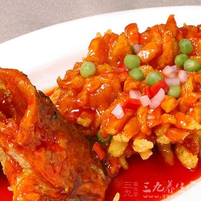 材料：桂魚，雪菜，蔥，姜，蒜鹽，白糖，高湯精，干辣椒，黃酒