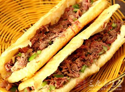驢肉火燒的制作方法