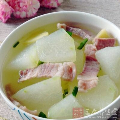 自制鹹肉冬瓜湯的制作方法