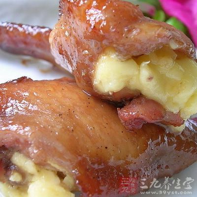 火腿雞翅的制作方法