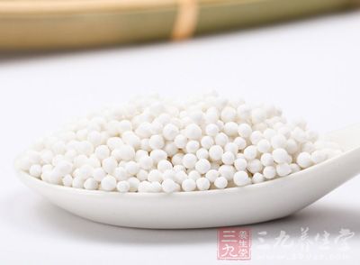 西米過水，建議不要浸泡