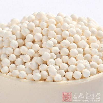 西米性溫、味甘
