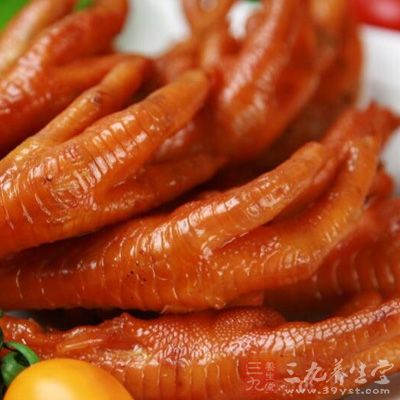 鹵鳳爪的制作方法