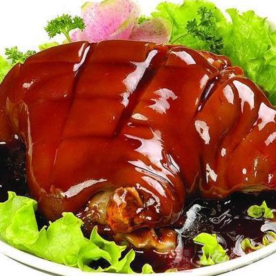 東坡肘子的制作方法