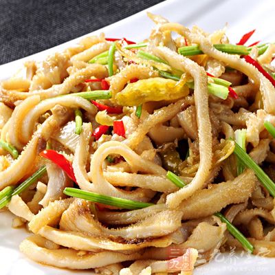 羊肚絲的制作方法