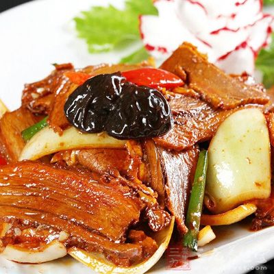 回鍋雞胗的制作方法