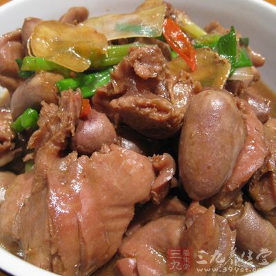 醬爆雞胗的制作方法