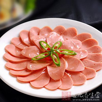 火腿腸切小粒備用 火腿腸切小粒備用