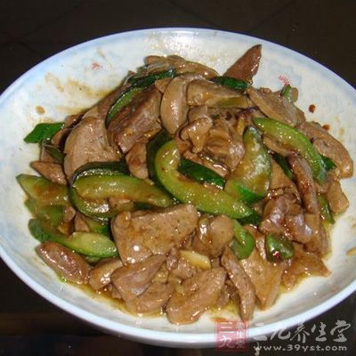 絲瓜炒雞肝的制作方法