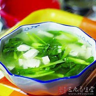 豆腐和青菜本身就是營養價值極高的食材 豆腐和青菜本身就是營養價值極高的食材