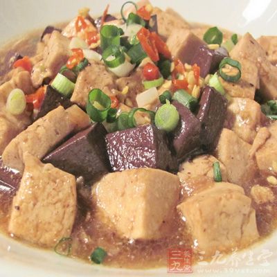 豬血豆腐湯的制作方法