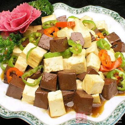 自制豬血豆腐的制作方法