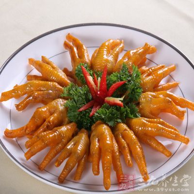 鹽焗雞爪的制作方法
