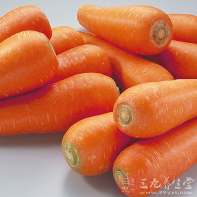 胡蘿卜中含有豐富的胡蘿卜素 胡蘿卜中含有豐富的胡蘿卜素