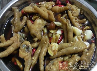 酸辣雞爪的制作方法