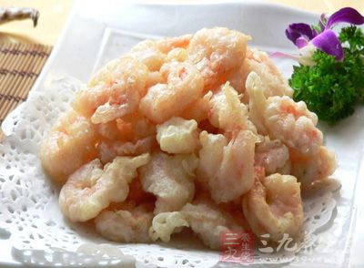 軟炸蝦仁的制作方法