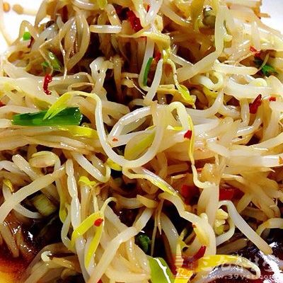涼拌黃豆芽的制作方法