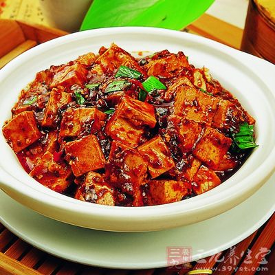 麻婆豆腐也是高血壓的佳肴 麻婆豆腐也是高血壓的佳肴