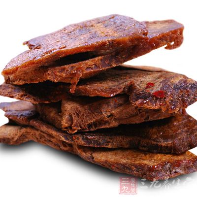 牛肉干對體力恢復和增強體質有明顯療效