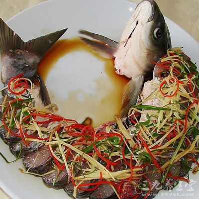清蒸草魚的制作方法