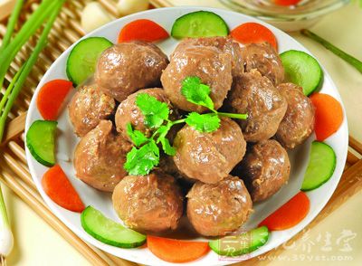 牛肉丸子,以牛肉為主一種家常菜 牛肉丸子,以牛肉為主一種家常菜