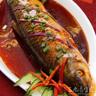 紅燒草魚的制作方法