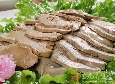 麻油豬肝的制作方法