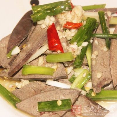 自制麻油豬肝的制作方法
