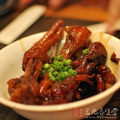 紅燒鳳爪的制作方法