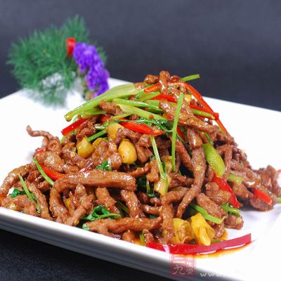 家常芹菜炒牛肉的制作方法
