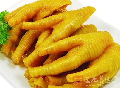 鹽焗雞爪的制作方法