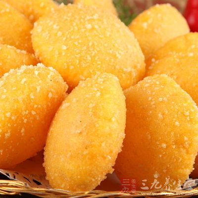 炸南瓜餅的做法三