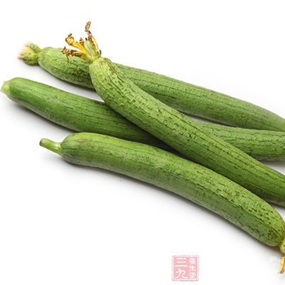 絲瓜性寒滑，多服能滑腸致瀉