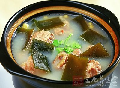 冬瓜海帶排骨湯的制作方法