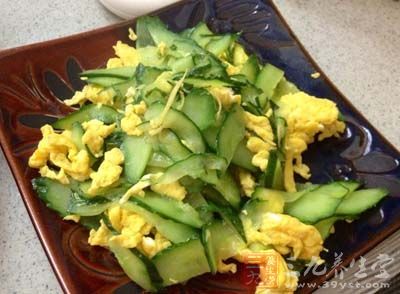 黃瓜炒雞蛋菜品介紹