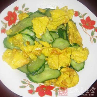黃瓜炒蛋制作步驟
