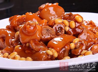 黃豆炖豬蹄的制作方法