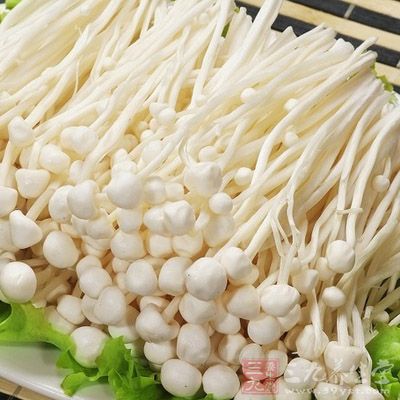 金針菇中含有維生素B2
