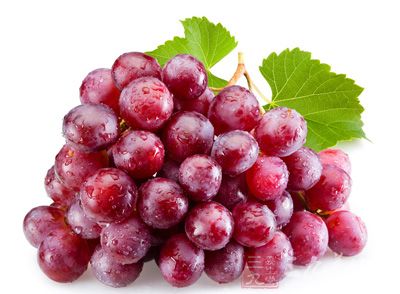 將成熟的紅葡萄用清水沖洗干淨 將成熟的紅葡萄用清水沖洗干淨