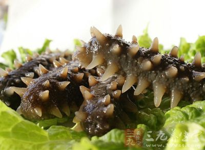 原料：水發海參500克