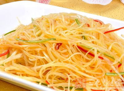醋溜土豆絲的制作方法