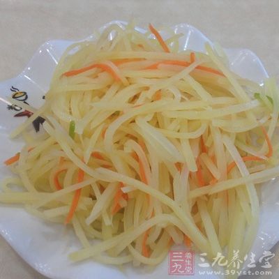 家常醋溜土豆絲的制作方法