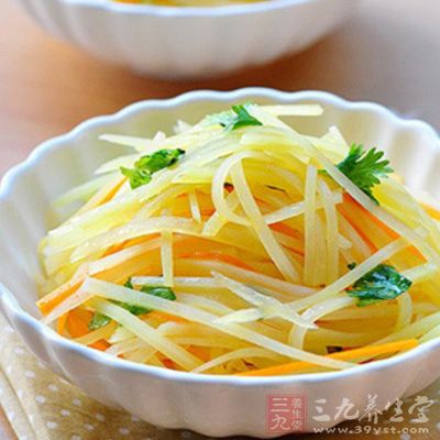 自制醋溜土豆絲的制作方法