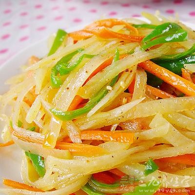 家常涼拌土豆絲的制作方法
