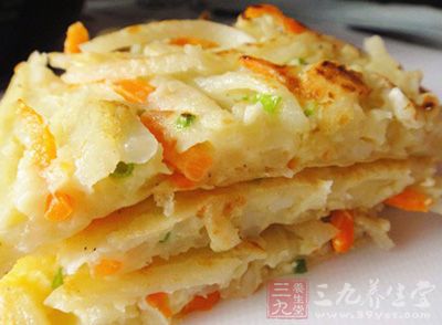 土豆雞蛋餅的制作方法